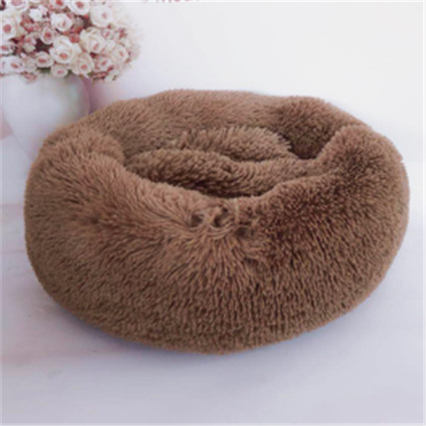 Round Base Pet Bed for Dogs and Cats